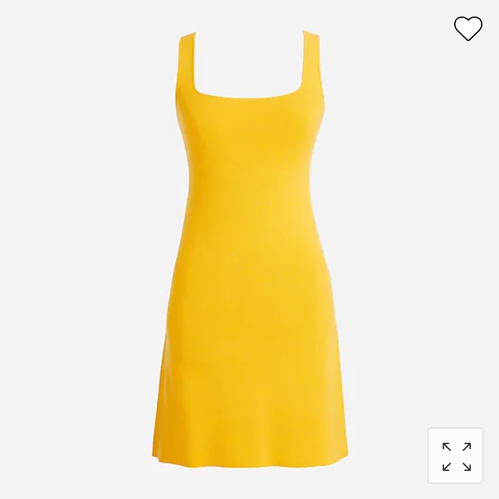 J Crew Squareneck Mini Sweater Dress